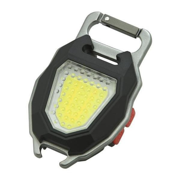 MULTI EMBLEM COB LED zseblámpa – 560 lm, beépített öngyújtóval és
síppal 13154