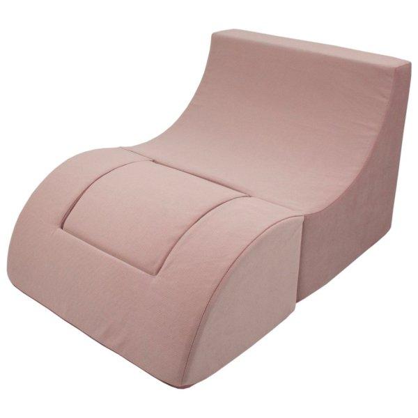 Gyermek összecsukható fotel-nyugágy pink