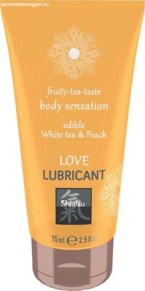Love Lubricant edible - White Tea & Peach 75ml