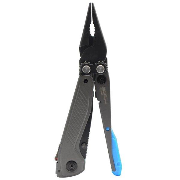 SOG Multi-Tool multifunkciós szerszám FLASH MT - URBAN szürke és CYAN
színű