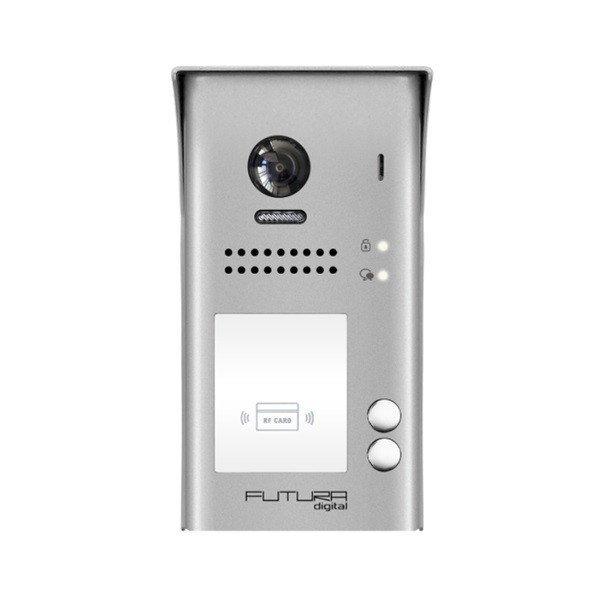 FUTURA VDT-607/ID/S2 2.0 MP/1700-s látószög/2 lakásos/színes videó
kaputelefon kamera egység