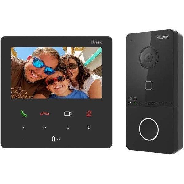 HiLook VI-K46P /4,3" Wifi PoE beltéri/2MP PoE kültéri/Felületre
szerelhető/ egylakásos IP kaputelefon szett