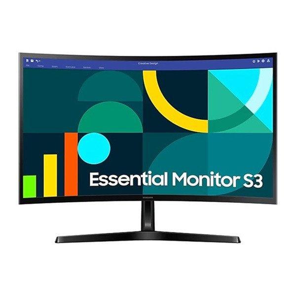 Samsung Monitor 27" - S27D366GAU (VA, 1920x1080, 16:9, FHD, 100HZ,
250cd/m2, 4ms, Ívelt)