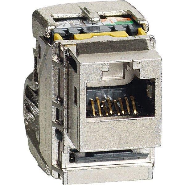 Legrand keystone - Cat6A árnyékolt (STP) LCS2 gyorscsatlakozós 180° 500 Mhz
10Gigabit