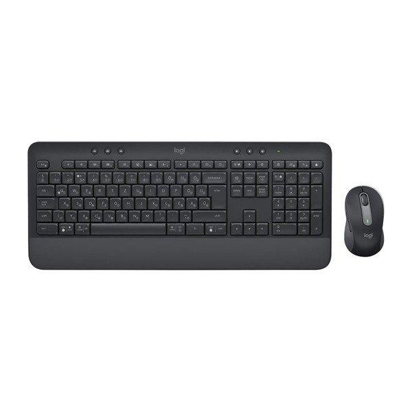 Logitech MK650 Combo For Business vezeték nélküli billentyűzet + egér
grafitszürke