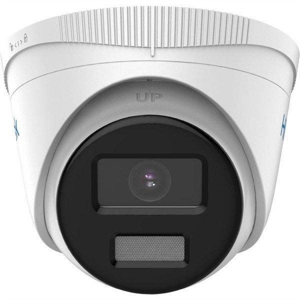 HiLook IP turretkamera - IPC-T249HA (4MP, 2,8mm, kültéri, H265+, IP67, LED30m,
ICR, DWDR, PoE) ColorVu