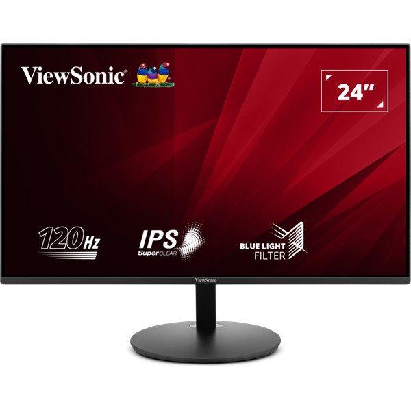 ViewSonic Monitor 23,8" - VA24E1-H (IPS, 16:9, 1920x1080, 120Hz, 1ms,
250cd/m2, D-sub, HDMI, VESA)