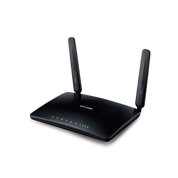 TP-Link Router WiFi AC750 4G - Archer MR200 (300Mbps 2,4GHz + 433Mbps 5GHz;
4port 100Mbps; SIM foglalat)