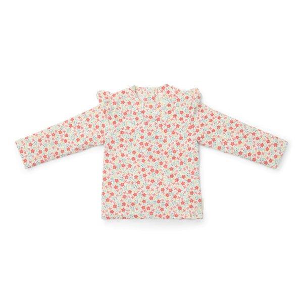 Little Dutch hosszú ujjú úszó póló Sunny Flowers Multi-colour - 86/92