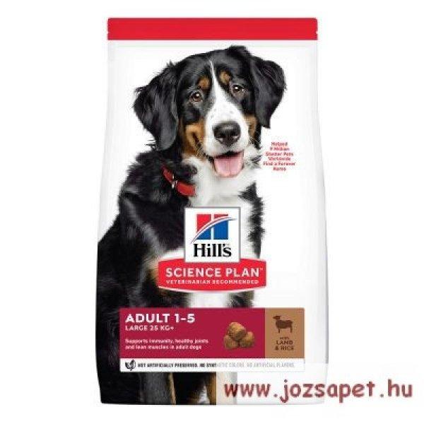 Hill's Canine Adult Large Breed bárányos rizses kutyatáp 14 kg 