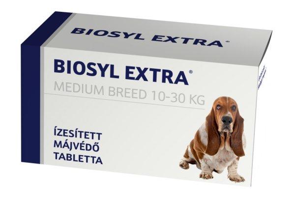 BIOSYL EXTRA® MEDIUM BREED 10–30 KG kutyának májvédő tabletta 30db