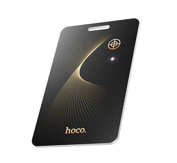 HOCO E92 bluetooth nyomkövető (kártya, táskába, autóba, valós idejű
nyomkövetés) FEKETE