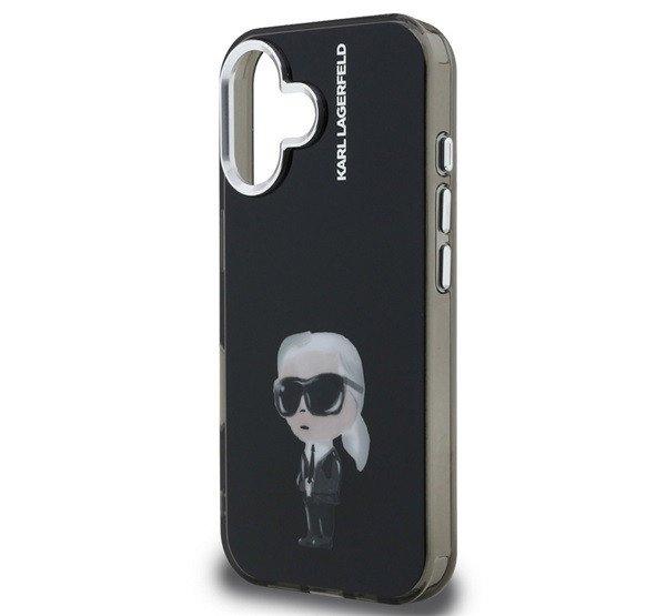 KARL LAGERFELD IML AQUARELLE KARL szilikon telefonvédő (ütésállóság,
kameravédő) FEKETE Apple iPhone 16