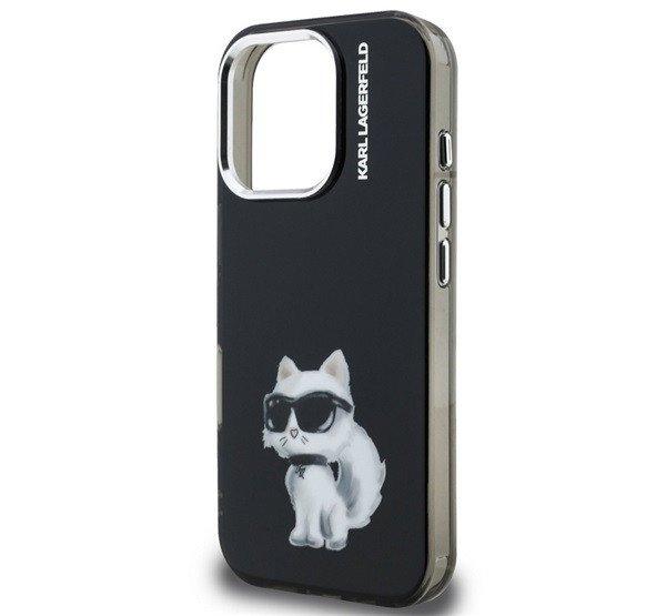 KARL LAGERFELD IML AQUARELLE CHOUPETTE szilikon telefonvédő (ütésállóság,
kameravédő) FEKETE Apple iPhone 16 Pro