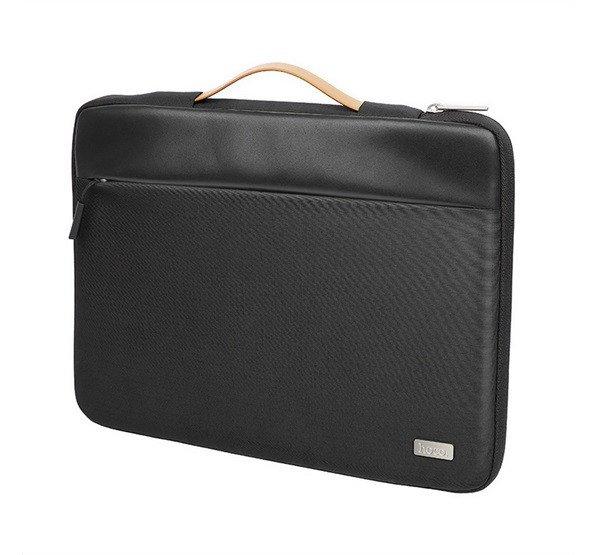 HOCO GT7 tok fekvő, bőr hatású LAPTOP/NOTEBOOK/TABLET (univerzális,
14" méret) FEKETE
