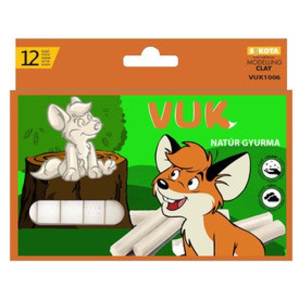 Natúr gyurma 12db-os VUK