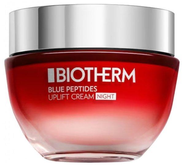 Biotherm Éjszakai feszesítő krém öregedésgátló hatással Blue Peptides
(Uplift Cream Night) 50 ml