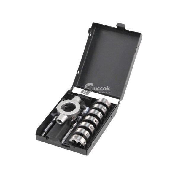 EXTOL PREMIUM menetmetsző klt., M3-M12, 9
db;M3-M4-M5-M6-M7-M8-M10-M12+hajtókar