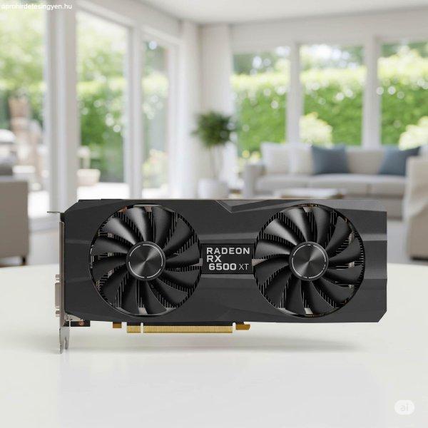 Megfizethető Teljesítmény Radeon RX 6500 XT 4GB GDDR6 Videokártya