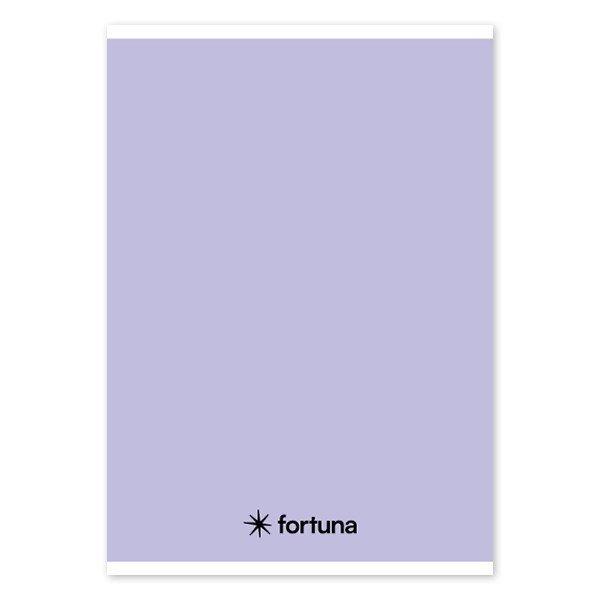 Füzet vonalas FORTUNA Monocolor A/5 32 lapos pasztell lila