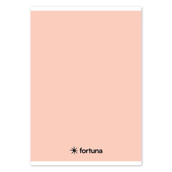 Füzet vonalas FORTUNA Monocolor A/5 32 lapos pasztell barack
