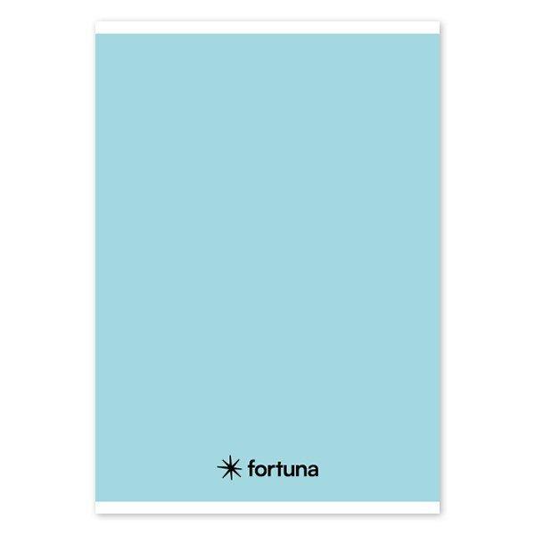 Füzet vonalas FORTUNA Monocolor A/5 32 lapos pasztell kék