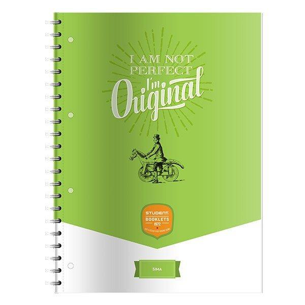 Spirálfüzet sima ICO Student Art A/4