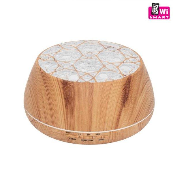 Home AD 400 WIFI aromadiffúzor, Bluetooth hangszóró, Tuya Smart kompatibilis,
400 ml kapacitás, önállóan is használható világítás, tartozék
hálózati adapter