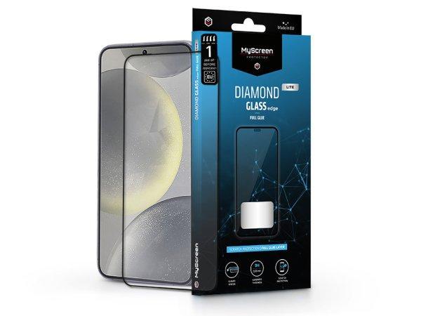 Samsung SM-S921 Galaxy S24/S25 edzett üveg képernyővédő fólia -
MyScreenProtector Diamond Glass Lite Edge2.5D Full Glue - fekete