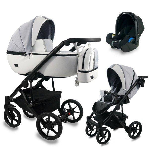 Bexa Air multifunkciós babakocsi 3in1 - Gray + K2 Kite