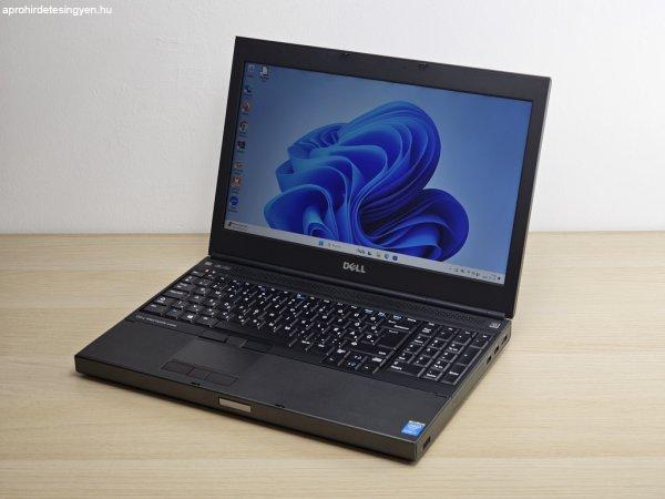 Dell Precision M4800 + Nvidia / i7-4810MQ / 16GB RAM / 256GB RAM / Magyar
billentyűzet