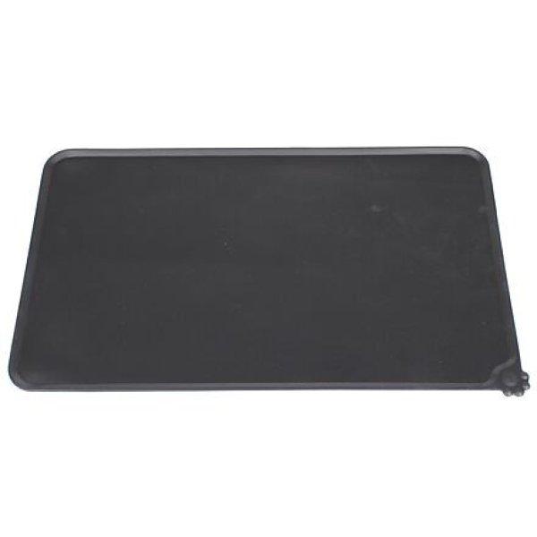 Paw Large silicone pet food mat black packaging 1 pc