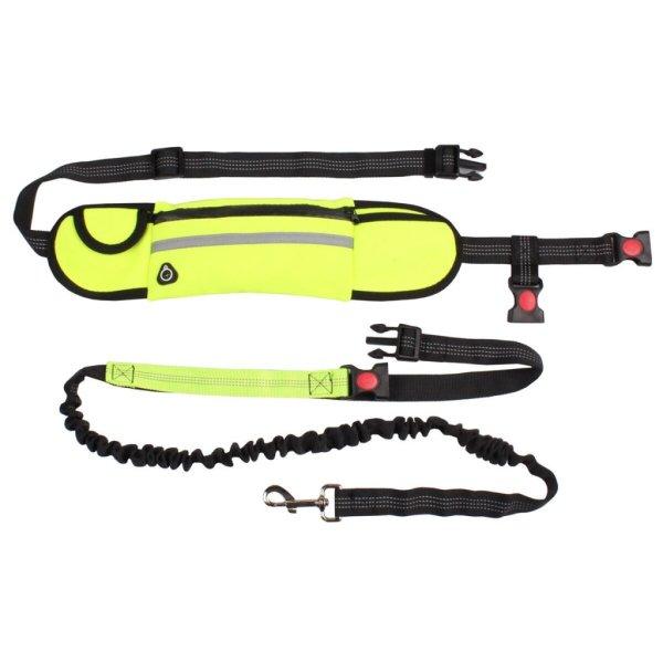 Runner Buddy 1.0 running dog leash yellow packaging 1 pc