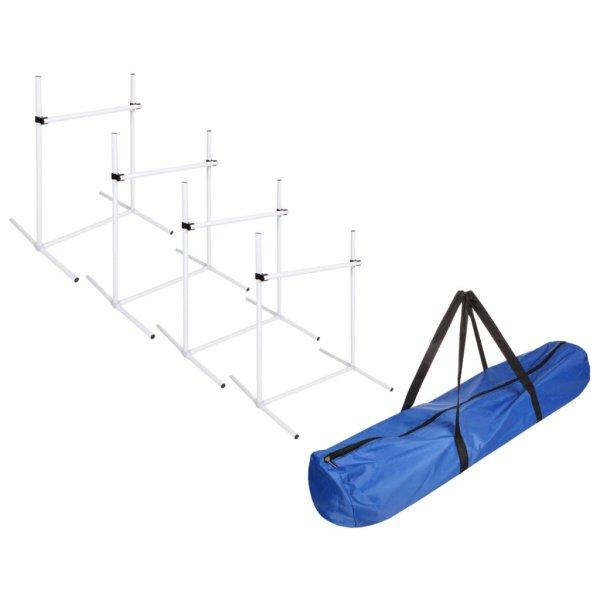 Crossbar Set 4 agility hurdle for dogs packaging 1 set