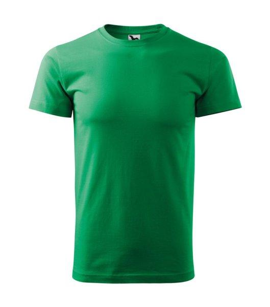 MALFINI Basic férfi póló - Középzöld | XL
