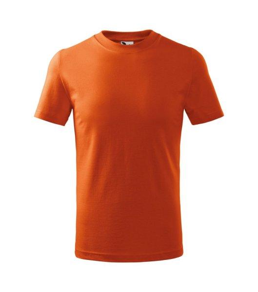 MALFINI Basic Gyermek póló - Narancssárga | 158 cm (12 éves)