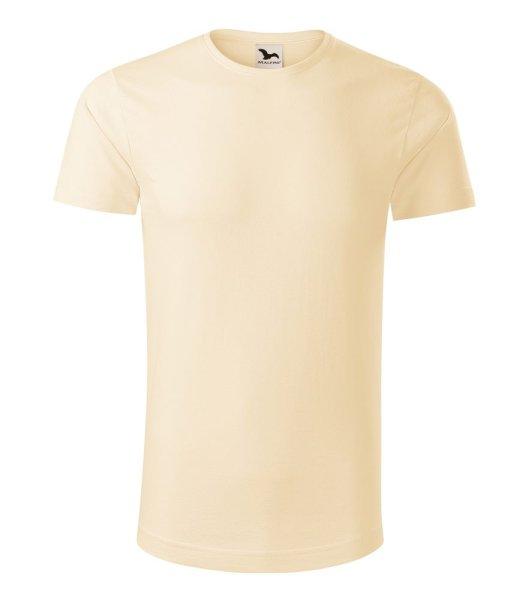 MALFINI Férfi póló Origin - Mandulaszín | XL