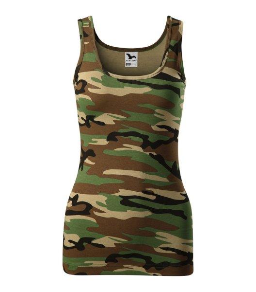 MALFINI Női trikó Camo Triumph - Terepszínű barna | S