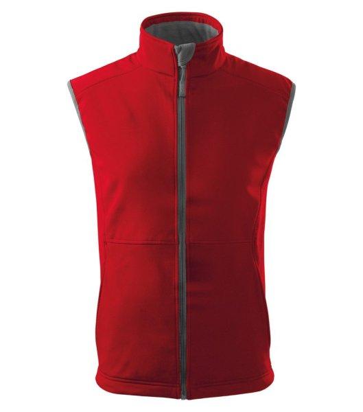 MALFINI Férfi softshell mellény Vision - Piros | S