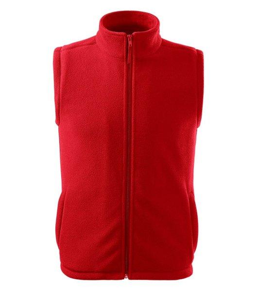MALFINI Fleece mellény Next - Piros | XS