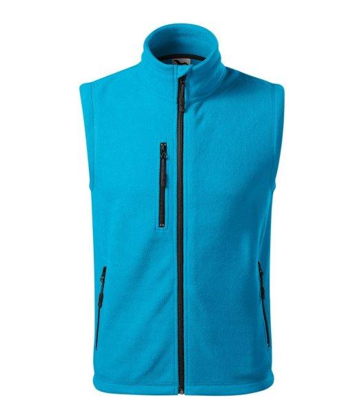 MALFINI Fleece mellény Exit - Türkiz | M