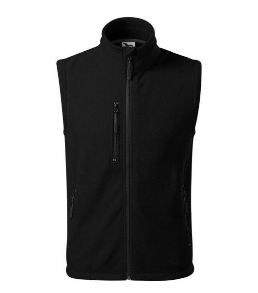 MALFINI Fleece mellény Exit - Fekete | XS