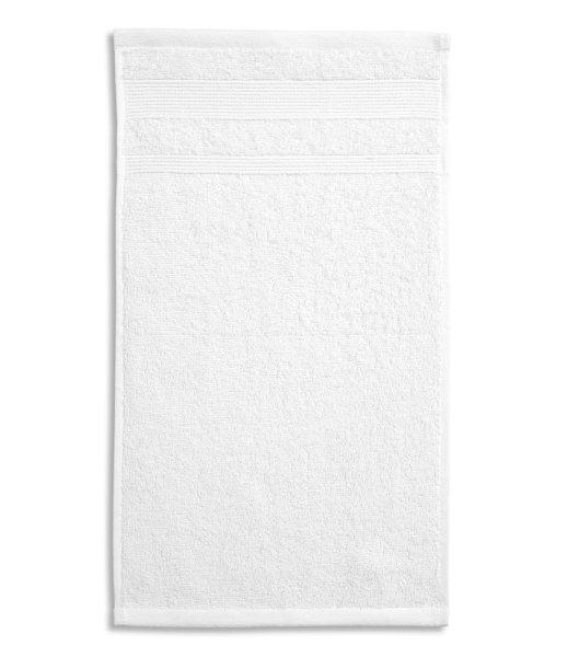 MALFINI Törölköző Organic - Fehér | 50 x 100 cm