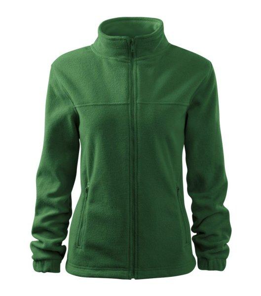 MALFINI Női fleece felső Jacket - Palackzöld | XS