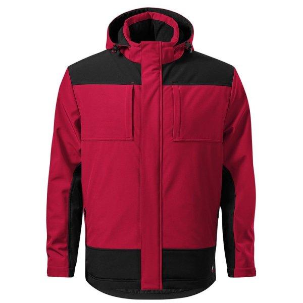 MALFINI Férfi téli softshell dzseki Vertex - Marlboro piros | M