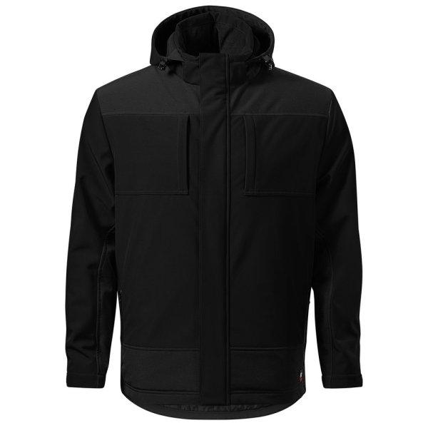 MALFINI Férfi téli softshell dzseki Vertex - Fekete | S