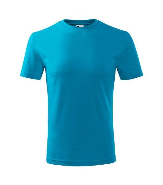 MALFINI Classic New Gyermek póló - Türkiz | 146 cm (10 éves)