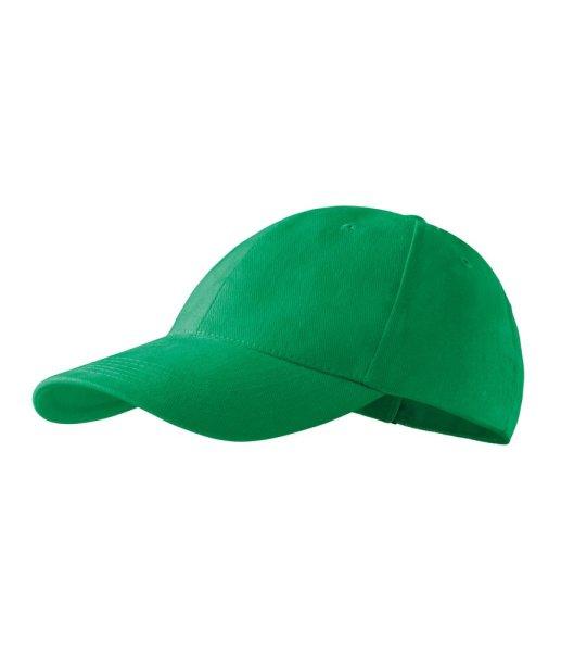 MALFINI 6P siltes sapka - Középzöld | unisex