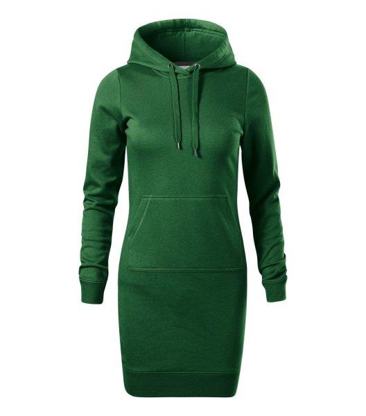 MALFINI Női ruha Snap - Palackzöld | XL
