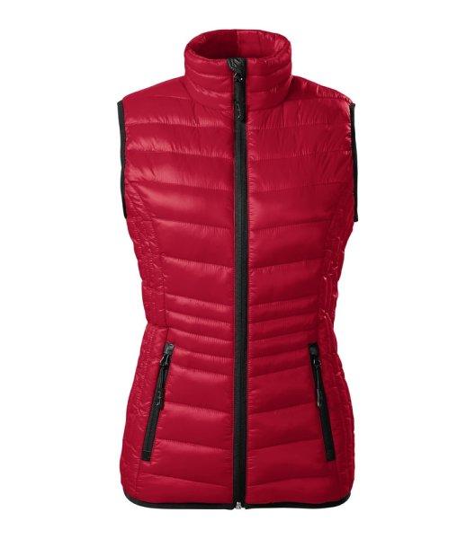 MALFINI Női varrot mellény Everest - Élénk piros | XL